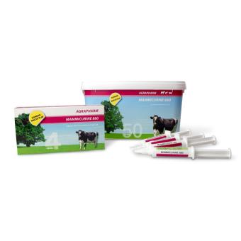 Agrapharm Mammicurine 880.  --- To combat Mastitis without waiting time for meat and milk.
