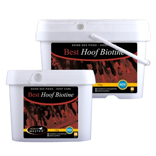 Horse Master Best Hoof Biotin. --- Pellets for healthy hooves, with Yea-sacc !!!