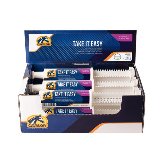 Cavalor Take It Easy 60ml. --- Paste zum Einnehmen, um Stresssituationen zu reduzieren.