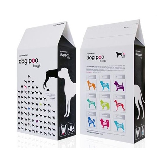 Poo Poo Bags 16 pieces.