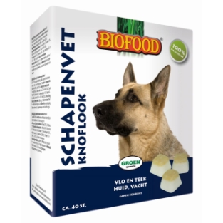 Biofood Grasso di pecora 40pz. In Flessibilità, Trippa, Alghe, Aglio & Salmone.
