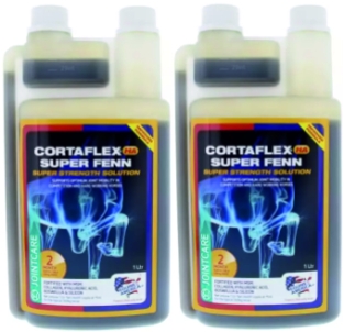 Equine America Cortaflex HA Super Fenn Super Strenght Solution.   Kraftvolle Gelenkunterstützung für Leistungs-, Renn- und Turnierpferde oder ältere, abgenutzte Pferde.