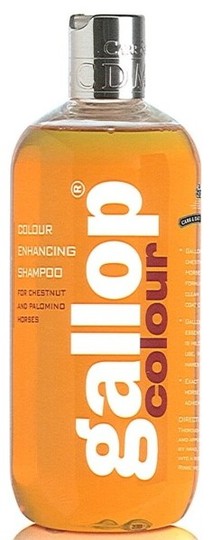 Carr & Day & Martin Gallop Chestnut Shampoo 500ml. --- Shampooing spécialement conçu pour les chevaux de couleur alezane, brune et palomino.