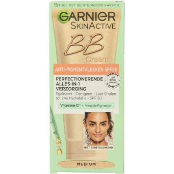 Garnier SkinActive BB Cream SPF 50 Anti-Pigment Stains 50ml.