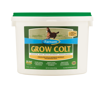 Farnam Grow Colt 3.17kg. --- 27 vitaminas y minerales especiales para potros en el primer año.