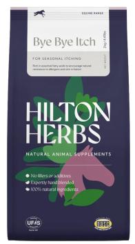 Hilton Herbs Bye Bye Itch. --- Miscela di erbe per contribuire a combattere il prurito stagionale in tutti gli equini