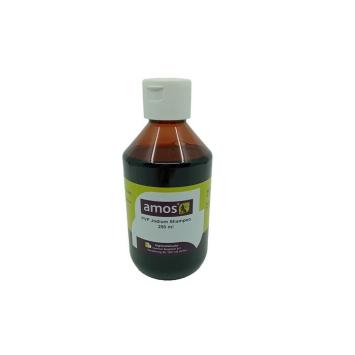 Amos Yodo PVP Champú. --- Para desinfección de la piel y heridas, Fiebre de barro, etc.