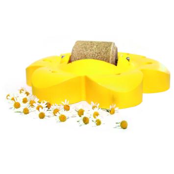 Officinalis Flower Yellow. . --- Lollyroll supporto + 1 Lollyroll leccare.