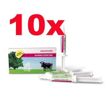 Agrapharm Mammicurine 880.  --- To combat Mastitis without waiting time for meat and milk.