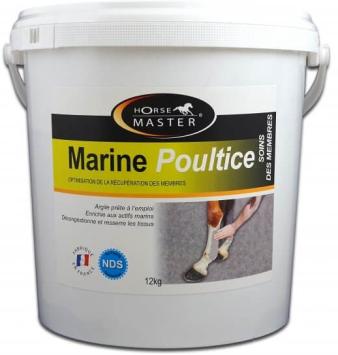 Horse Master Marine Poultice. -- Riche en ingrédients marins, il favorise la récupération.