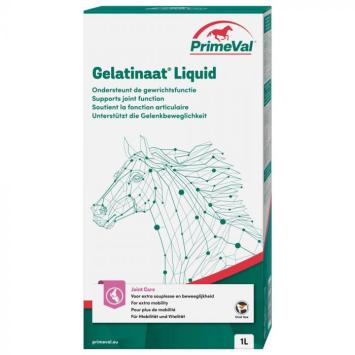 Primeval Gelatinate Liquide Cheval 1ltr. --- Pour soutenir la fonction articulaire grâce à une absorption élevée dans l'organisme.
