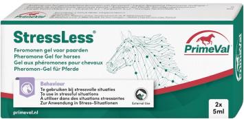 PrimeVal stressless pheromone gel cavallo 5ml. --- Per situazioni di stress come il trasporto, le visite dal veterinario e dal maniscalco.